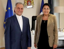 پیگیری مشکلات اتباع ایرانی در دیدار سفیر کشورمان با رییس‌جمهور گرجستان