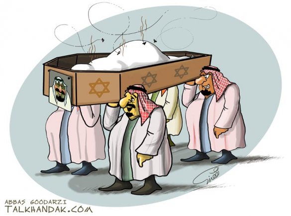 پادشاه عربستان مُرد؛/طرح