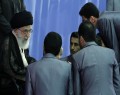 محفل انس با قرآن در محضر رهبر انقلاب در روز اول رمضان المبارك ۱۴۳۳/گزارش تصویری