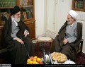 فیلم کاملی از حضور رهبر انقلاب در منزل آیت‌الله تهرانی+ زندگی نامه ی مختصری از حضرت و خاطره ای از محرم امسال