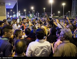 تصاویر/بازگشت تیم ملی والیبال از مسابقات لیگ جهانی والیبال 2014