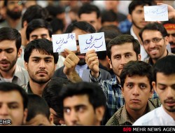 تصاویر/دیدار دانشجویان با رهبر معظم انقلاب