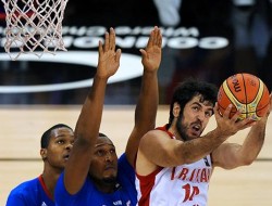 منتخب تصاویر بسکتبال ایران و فرانسه
