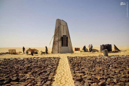محل سقوط و یادبود هواپیما