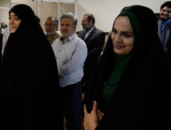 نرگس آبیار و الهام چرخنده به عیادت رهبر انقلاب رفتند/ عکس