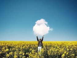 عکس هایی از شوخی با ابرها