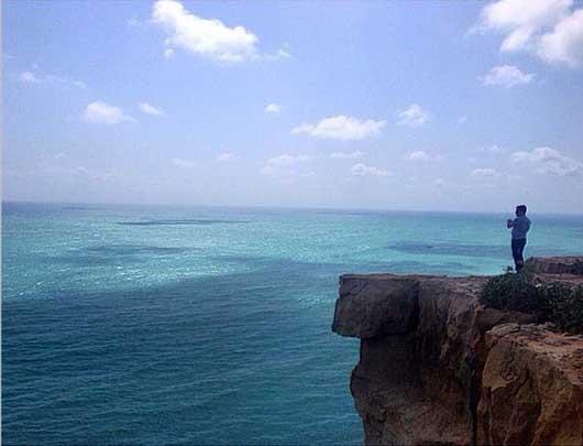 مرز خشکی ایران در جنوب کشور در نزدیکی پاکستان