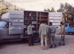 «مجتبی بابایی» کتابخانه ای که با طرح خودش روی اتاق‌های دست‌ساز پشت وانت نیسان در جبهه‌ها می‌گشت و اوقات فراغت رزمنده‌ها را با کتاب‌خوان