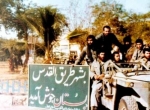 ورود رزمندگان به شهر بستان پس از عملیات طریق القدس و آزادی این شهر