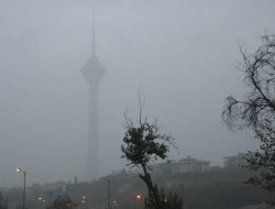 گرد و غبار در آسمان تهران