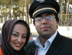 عکسی که نفیسه روشن از همسر خلبانش منتشر کرد!