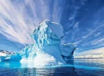 صخره ای یخی با شباهت بسیار به مجسمه بزرگ «ابوالهول» مصر، که در قطب جنوب قرار دارد.