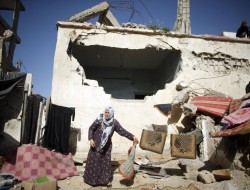 زندگی در خرابه های غزه