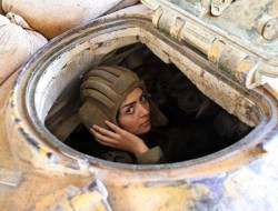 کماندوهای زنی که از دمشق دفاع می‌کنند