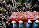مراسم تشییع جنازه سلیمان دمیرل رئیس جمهور سابق ترکیه در «آنکارا» (Reuters)