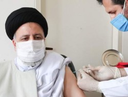 رئیس‌جمهور اولین دز واکسن ایرانی کرونا را دریافت کرد+ عکس