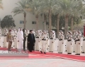 برگزاری مراسم استقبال رسمی امیر قطر از «رئیسی»