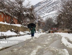 تداوم بارش در نقاط مختلف کشور/ ماندگاری هوای سرد تا فردا