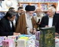 رهبر انقلاب از نمایشگاه کتاب تهران بازدید کردند