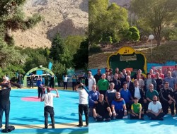 دوره جدید ورزش‌های باستانی در پارک کوهستان کرمانشاه با همت آقای سالار احمدزاده رئیس  هیئت ورزش های زورخانه ای وکشتی پهلوانی استان کرمانشاه 