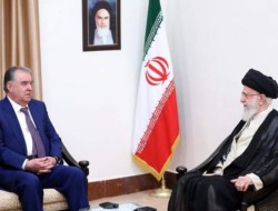 دیدار امامعلی رحمان با رهبر انقلاب