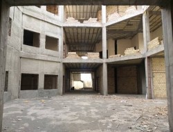 کتابخانه مرکزی کرمانشاه در انتظار سفر رئیس‌جمهور